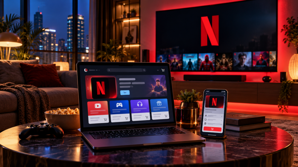 Onde comprar Netflix barata em 2026? Veja como economizar e encontrar ofertas na Gamkon